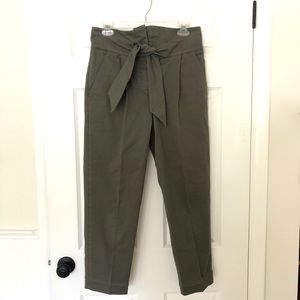 Brunello Cucinelli Paperbag Tie Waist Pants